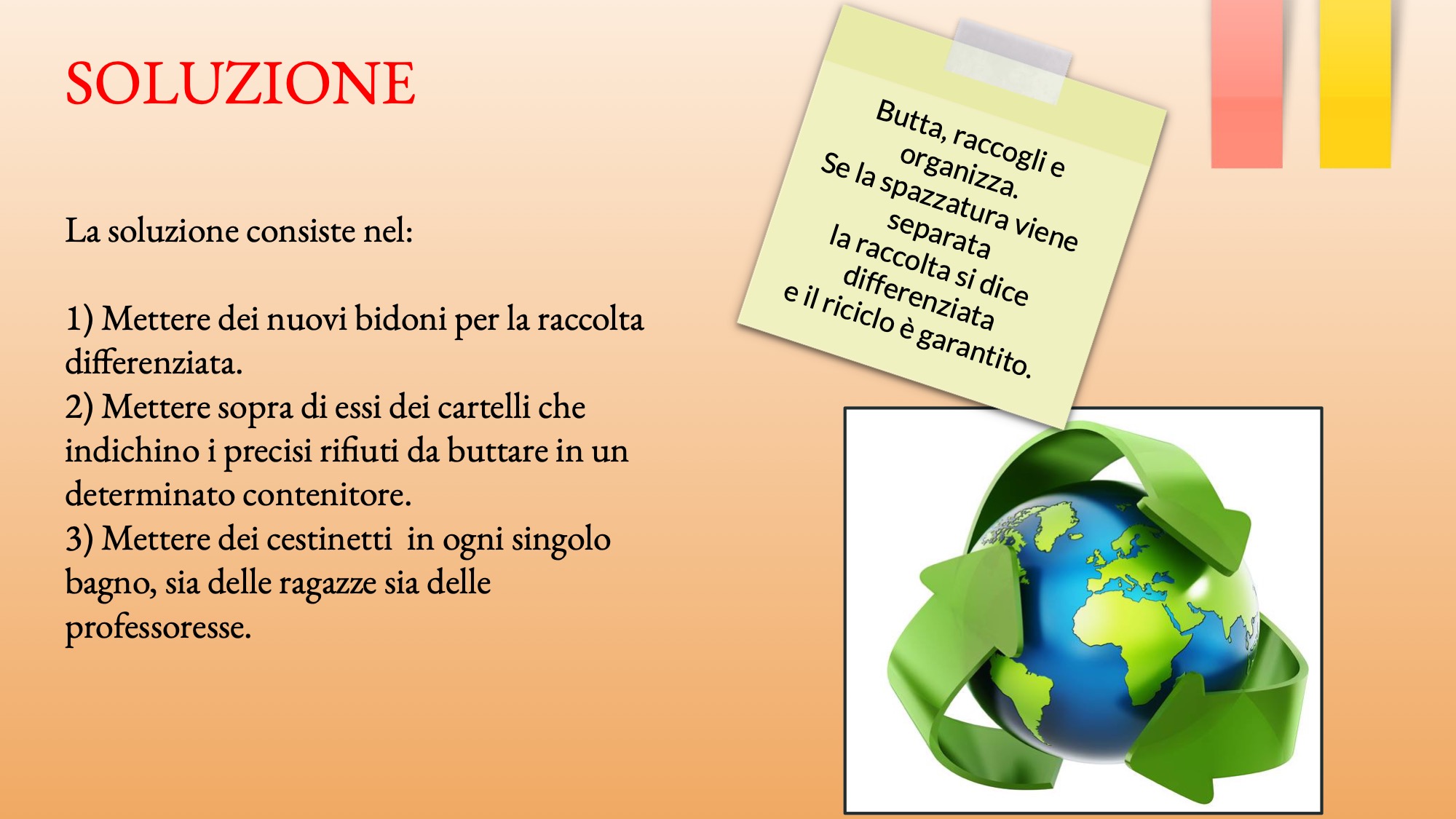 Non fare l'indifferente, differenzia 3